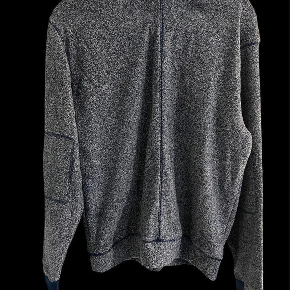 Greg Norman Heather blue quarter zip sweater size Medium - Picture 2 of 5